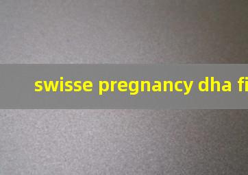 swisse pregnancy dha fish oil